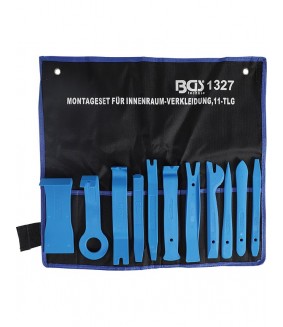 Kit d'outils pour habillage intérieur BGS 11 pièces
