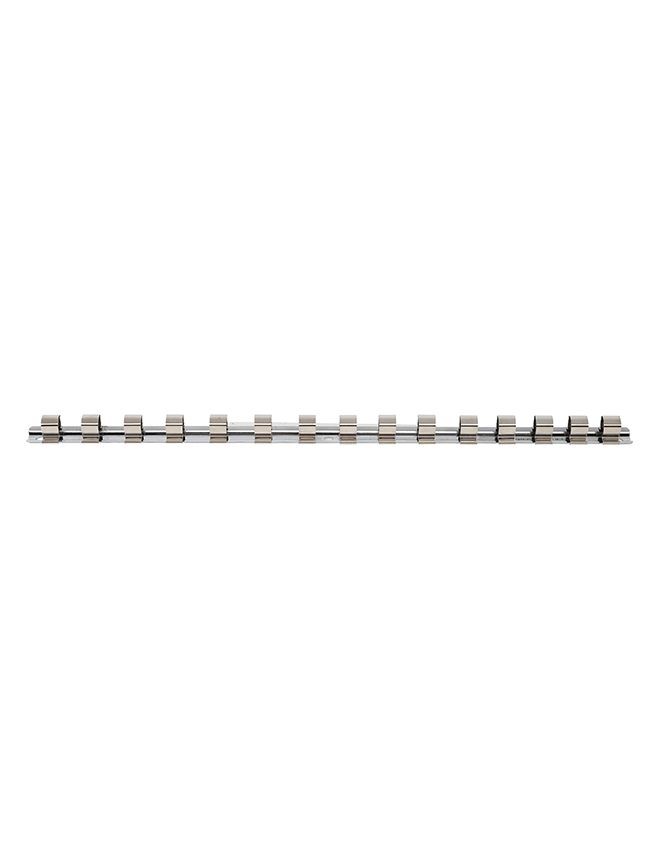 Rail pour douilles 15 clips BGS 12,5 mm (1/2")