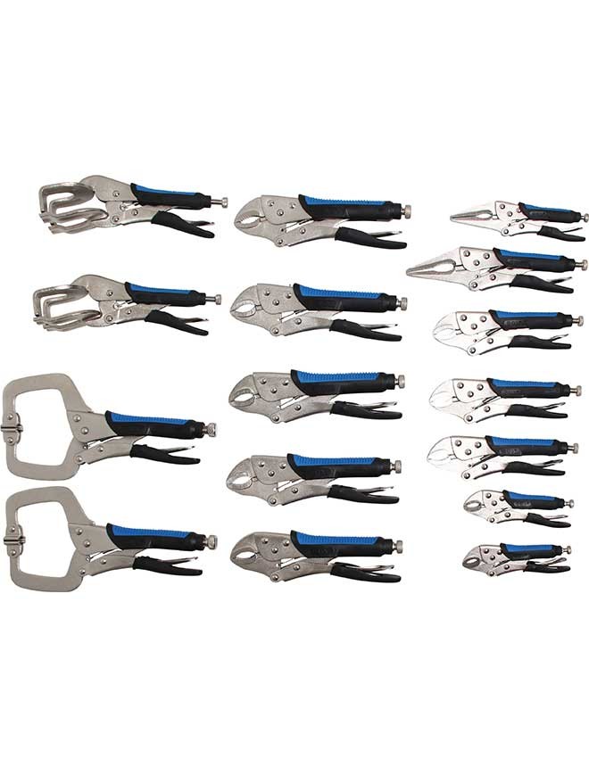Pince-étau BGS TECHNIC 280 Mm - Pour Soudure Et Carrosserie - Acier Nickelé - Neuf
