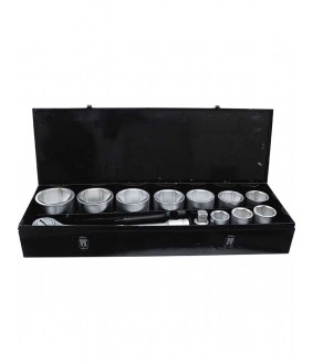 Coffret de douilles BGS DIY 25 mm 36-80 mm 15 pièces