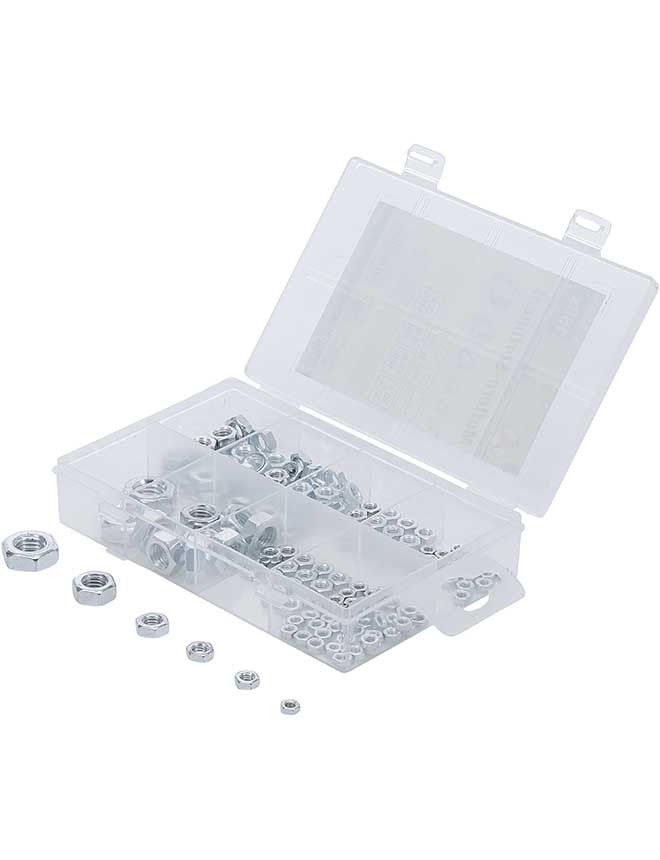 Assortiment d’écrous BGS DIY M3-M10 - 150 pièces