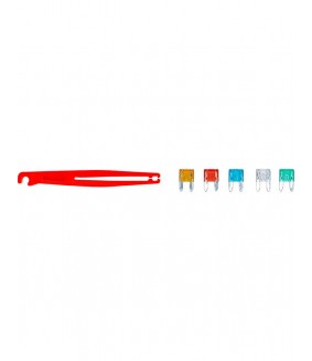 Assortiment de fusibles mini BGS - 121 pièces