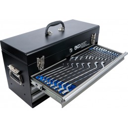 Caisse à outils métallique BGS 3 tiroirs - 143 outils