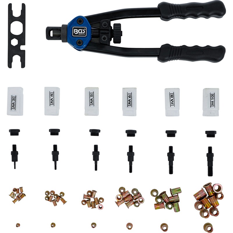Jeu De 8 Pinces Obturateurs BGS 1721 – Pour Fermer Les Conduites De Frein, Huile, Carburant | Idéal Maintenance Auto
