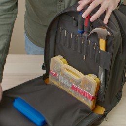 Sac à dos outillage avec exosquelette - Light Promax - GRAVIPACK détail 2