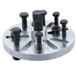 Extracteur de poulie de vilebrequin vue du dessus