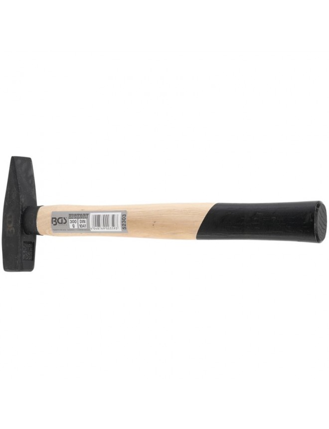 Marteau mécanicien BGS manche hickory DIN 1041 300 g