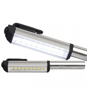 Baladeuse LED BGS en aluminium avec 9 LED