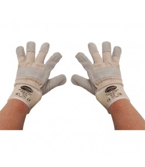 Gants de travail cuir rembourrés taille 10,5